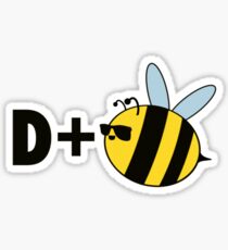 Drum & Bass (D=Bee) T-shirt Sticker