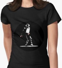 Michael Jackson Billie Jean Women's Fitted T-Shirt