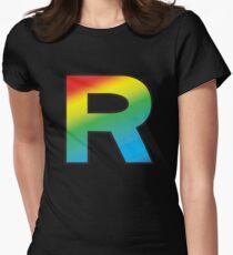Team Rainbow Rocket Women's Fitted T-Shirt