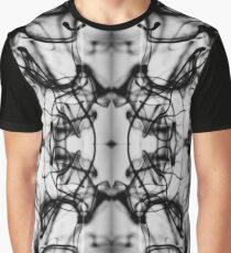 Mirrored Water Black and White Graphic T-Shirt