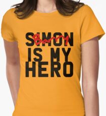 Sim-Barry is my hero Women's Fitted T-Shirt