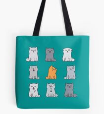 Nine cute kittens Tote Bag