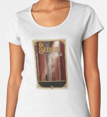 Sequoia National Park Travel Decal Women's Premium T-Shirt
