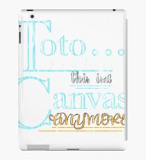 Toto iPad Case/Skin