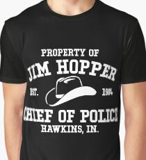 Jim Hopper - Stranger Things Graphic T-Shirt