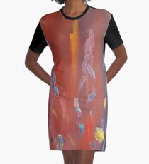 Arrival Graphic T-Shirt Dress