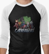 The Catvengers Men's Baseball ¾ T-Shirt