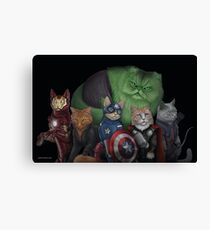 The Catvengers Canvas Print