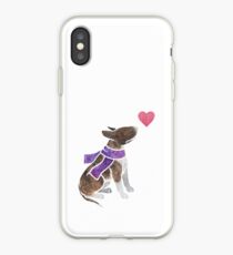 Vinilo o funda para iPhone Acuarela Bull Terrier