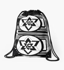Vogue Poinsettia Drawstring Bag