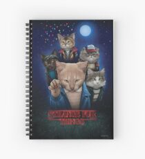 Strange Fur Things Spiral Notebook