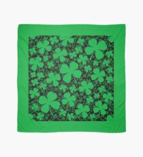 A Shamrock Field for St Patrick's Day Scarf