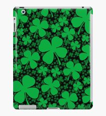 A Shamrock Field for St Patrick's Day iPad Case/Skin