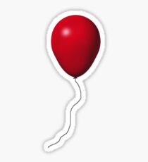 Red IT Balloon Sticker