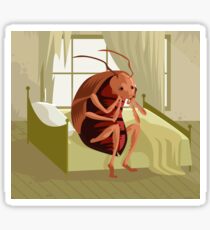 kafka metamorphosis cockroach Sticker