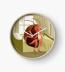 kafka metamorphosis cockroach Clock