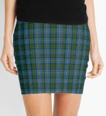 00066 Green Macleod Clan/ Family Tartan Mini Skirt