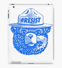 Smokey resist national park BLUE iPad Case/Skin