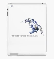Shockbalde Zed - The unseen blade is the deadliest. iPad Case/Skin