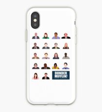 Vinilo o funda para iPhone Dunder Mifflin Rolecall!