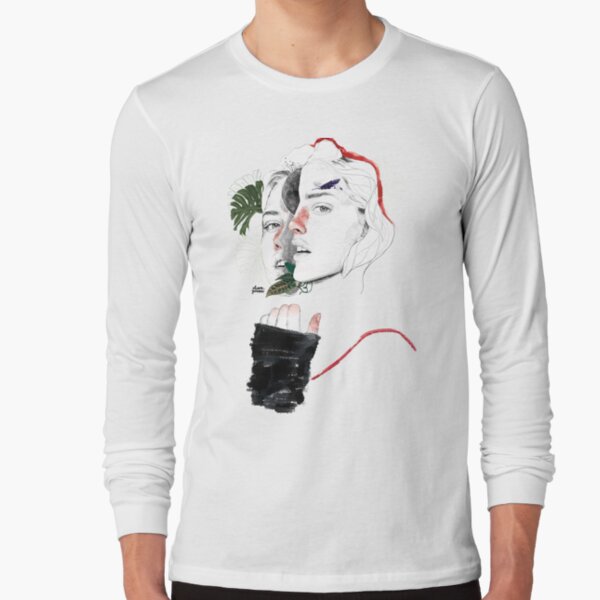 CELLULAR DIVISION II by elena garnu Long Sleeve T-Shirt