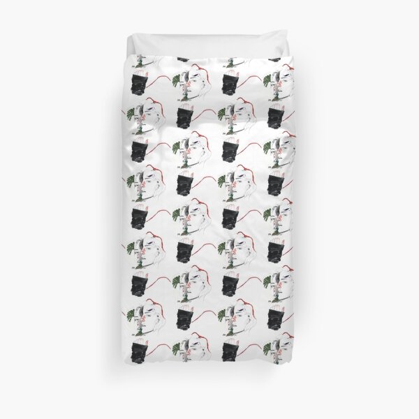 CELLULAR DIVISION II by elena garnu Duvet Cover
