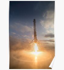 SpaceX-Landung Poster