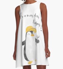 It is a may day - enjoy Labor Day. A-Line Dress