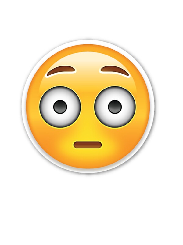 "Embarrassed Emoji" Stickers by Ch3lZ Redbubble