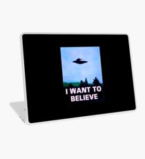I WANT TO BELIEVE Laptop Skin