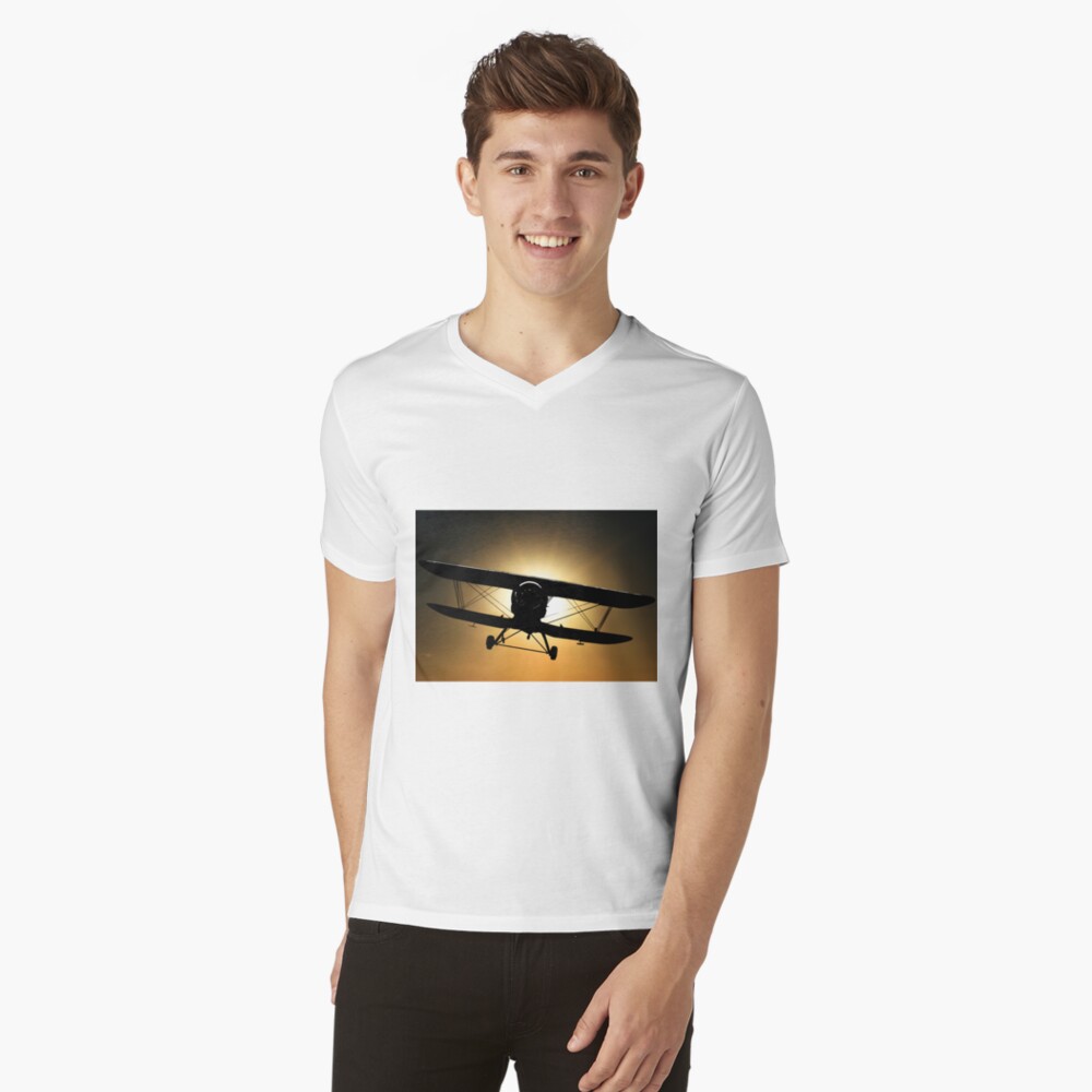 The Black Baron V-Neck T-Shirt