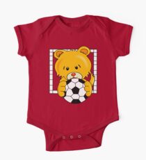 Soccer Bear One Piece - Short Sleeve