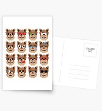 Yorkshire Terrier Emoji Postcards