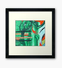 dance with tree Framed Print