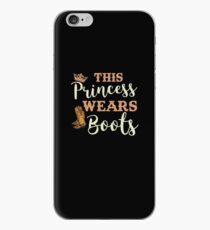 This Princess Wears Boots Country Cowgirl iPhone Case