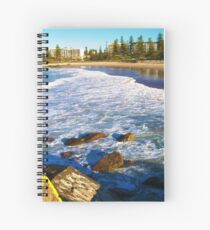 Port Macquarie Lookout over the sea. Spiral Notebook