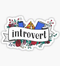 Introvert Sticker