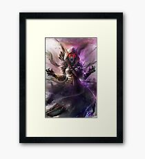 The Banshee Queen Sylvanas, Warcraft Fanart Framed Print