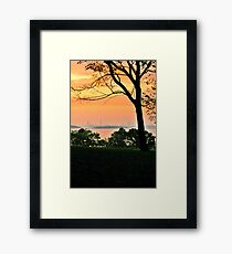 World's End Framed Print