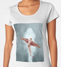 The angel Women's Premium T-Shirt