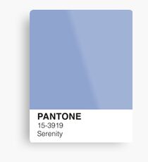 Ruhe Pantone Metallbild