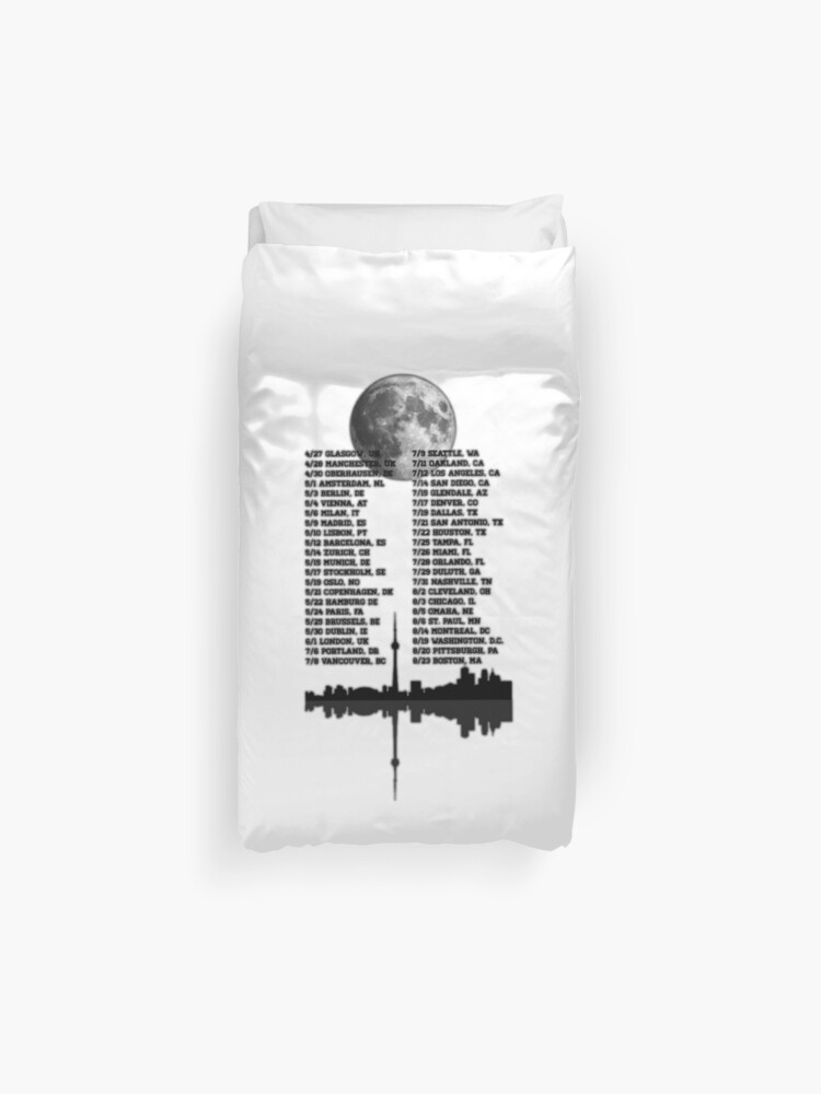 Illuminate Dates Toronto Duvet Cover By Beginartist Redbubble