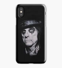 Alice Cooper Portrait. iPhone Case/Skin
