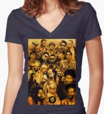 Dancehall Legenden! Shirt mit V-Ausschnitt