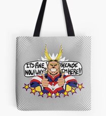 All Might is here!! Tote Bag