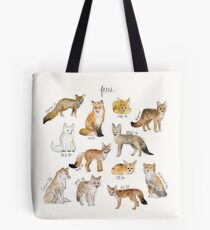 Foxes Tote Bag