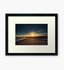 Approaching Sunset Framed Print