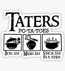 Taters Sticker