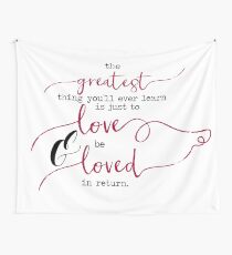 Das Größte - Liebe Wandbehang