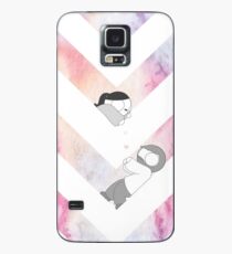 Funda/vinilo para Samsung Galaxy Gráfico de acuarela - Rosa